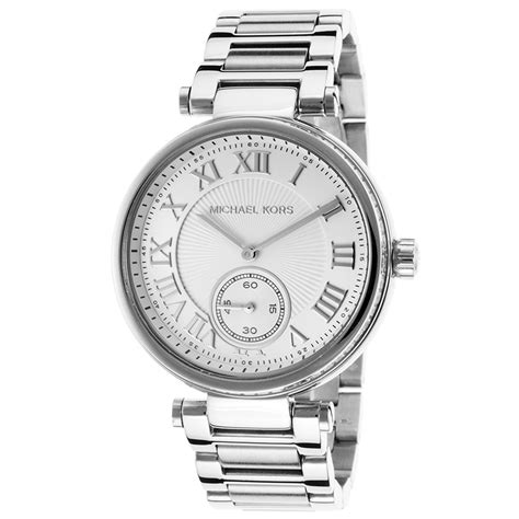 michael kors skylar silver glitz watch|Michael Kors Women's MK5866 .